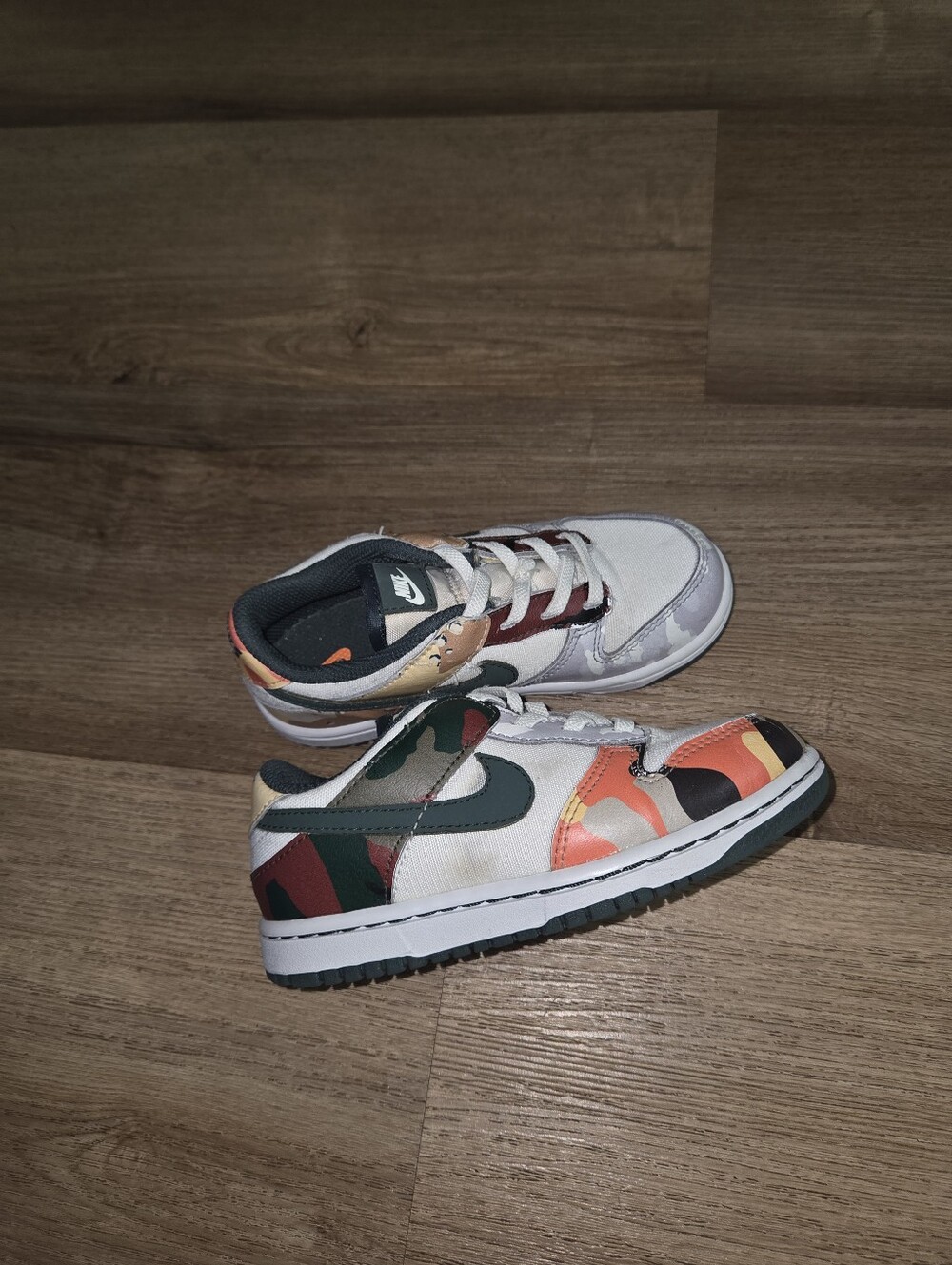 Nike Dunk Low SESail Multi-Camo Size 10c